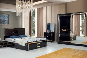 Gusto Black Yatak Odası