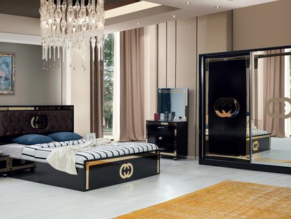 Gusto Black Yatak Odası