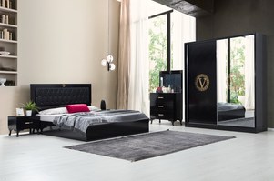New Versac Black Yatak Odası