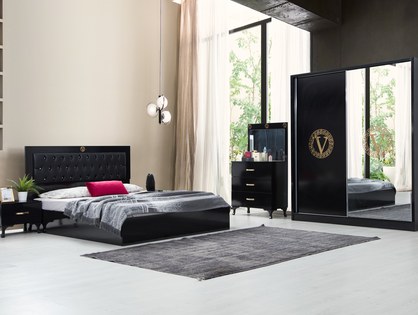 New Versac Black Yatak Odası