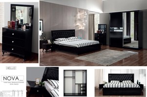 Nova Black Yatak Odası