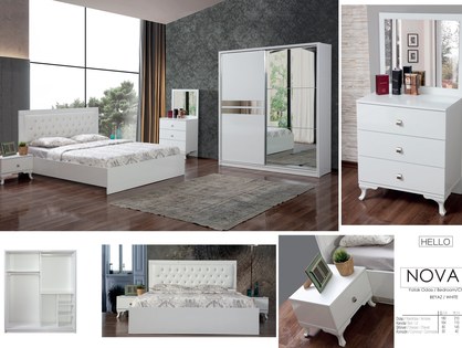 Nova White Yatak Odası