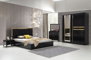 Ruya Black Yatak Odası