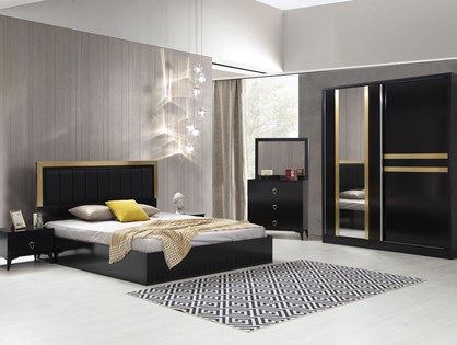 Ruya Black Yatak Odası